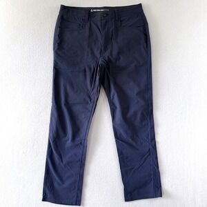 Western Rise Evolution Pants Mens 31 Chino Stretch Blue Performance Travel 31x25